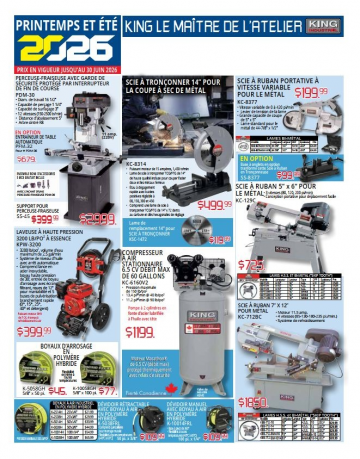 Promotion King Canada - Métal