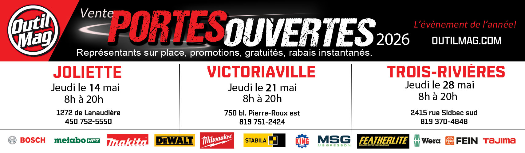 Ventes Portes Ouvertes 2026